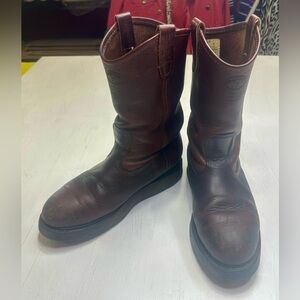 Wolverine Iron Age EH Electrical Hazard Pull On Work Boots Mens 8M Brown